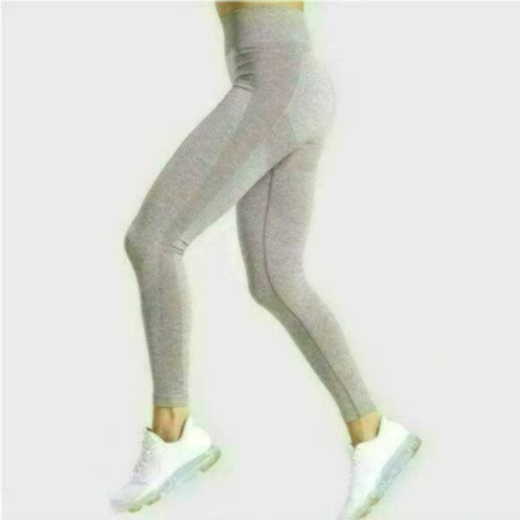 Gymshark Flex Women's Size XS Khaki Seamless High Waist Ankle Athletic Leggings - Picture 4 of 10